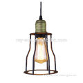 Industrial Cage Lamp Shade LED Light Fixturs for Restaurant Decoration